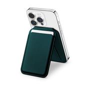 Satechi Magnetic Magsafe Wallet Series & Double Flap Stand, iPhone Wallet Green