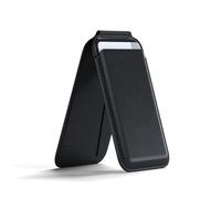 Satechi Magnetic MagSafe Wallet Stand, 4-Slot Card Holder, Jet Black
