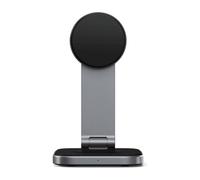 Satechi Magnetic2 Wireless reRecharging Stand for iPhone and Pods, Grey