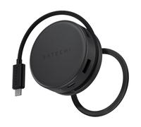 SATECHI OntheGo? 7-in-1 USB-C Hub, Compact Magnetic Multiport Adapter, 100W PD, HDMI 4K/60Hz, Gigabit Ethernet, 2?USB-A 5Gbps, SD/microSD Reader,