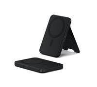 SATECHI OntheGo™ Qi2 Power Bank 5,000 mAh, 15 W, Stand, Black | Power adapter not included, minimum 20 W required, Qi2 up to 15 W, USB-C up to 20 W, adjustable stand, for iPhone 12-17