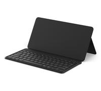 Satechi OntheGo Bluetooth Keyboard with Adjustable Stand, Connect up 3 Devices, USB C Rechargeable Battery, Compact and Portable Keyboard for iPad, Tablet - Black (US-QWERTY LAYOUT)