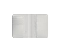 Satechi Passport Holder with Find My Tracking, 4-Slot Card Wallet, Sand