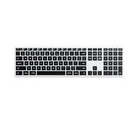 Satechi Slim X3 Wireless Bluetooth Keyboard with Keypad, US QWERTY, Silver