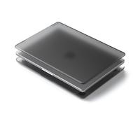 SATECHI Eco Hardshell Case Compatible with MacBook Air 13-inch (M2 2022, M3 2024, M4 2025), Slim & Lightweight, Hub-Friendly Design, Dark