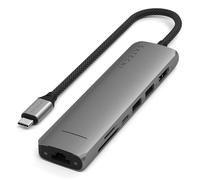 Satechi 7-in-1 USB-C Ethernet Space Grey