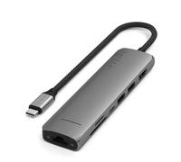 Satechi 7-in-1 USB-C Ethernet Space Grey