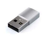 Satechi ST-TAUCS cable gender changer USB-A USB-C Silver