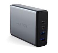 Wall Charger GaN 108W 2 USB-C PD & USB Compact Design Satechi Cosmic Grey