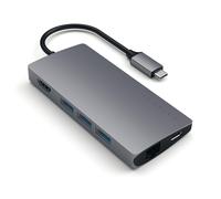 Satechi Multi-Port Adapter V2 Dock st. USB 3.2 Gen 1 (3.1 Gen 1) Type-C Grey