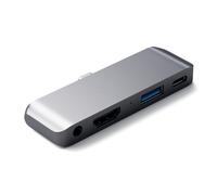 Satechi ST-TCMPHM laptop dock/port replicator USB 3.2 Gen 1 (3.1 Gen 1) Type-C Grey