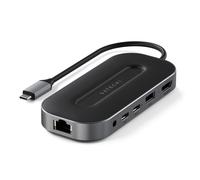 Satechi ST-U4MGEM laptop dock/port replicator Wired USB4 Black, Grey