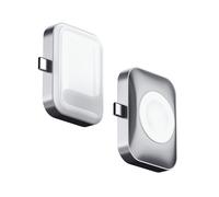 Satechi ST-UC2WCDM mobile device charger Headset, Smartwatch Silver, White USB Wireless charging Indoor