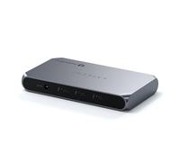 SATECHI Thunderbolt 4 Slim Pro Hub, 96W USB-C Charging, Single 8K or Dual 4K Display, 4 Thunderbolt 4 Ports, USB 3.2 Gen2, for MacBook Pro/Air M1 M2 M3, Surface and More