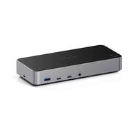 Satechi Triple 4K Display Wired Dock Black, Silver