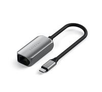 SATECHI USB-C 2.5 Gigabit Ethernet Adapter, USB-C to Ethernet Adapter Up To 2.5 Gb For Faster Speed - For MacBook Pro, MacBook Air, iPad Pro, iPhone 16 and more USB-C devices