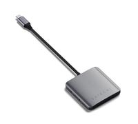 Satechi USB-C Hub 100W Power Delivery 4 Data Ports, Grey