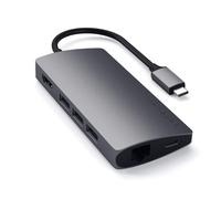 SATECHI USB-C Hub Multiport Adapter V2-4K HDMI (60Hz), 60W USB C Charging, GbE,