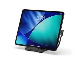 SATECHI USB-C Stand Hub, Foldable Workstation with 4K@60Hz HDMI Display Expansion and 100W Power Delivery Charging, Designed for Tablets, Laptops and Smartphones, up to 13-inch, Space Black
