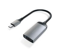 Satechi USB-C to HDMI Adapter 4K (60Hz), USB-C to HDMI for MacBook Pro/Air M1 M2 M3, iPad Pro, iPhone 15, Surface and More - Space Grey