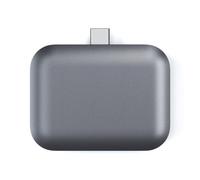 Satechi USB-C Wireless Charger Airpods Gray, Grey