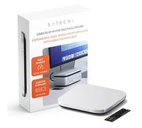 SATECHI USB4 NVMe SSD Enclosure for Mac Mini M4, M.2 NVMe Enclosure with up to 40Gbps, up to 8TB, for Sizes 2280/2260/2242/2230mm - Compatible with Thunderbolt 5/4, USB4 (SSD Not Included)