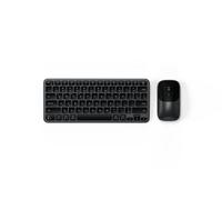 Satechi Wireless Keyboard and Mouse Combo, , Slim CEX1 with Multi-Device Bluetooth Pairing and USB-C Receiver Connectivity, Designed for Workspaces, Space Black