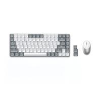 Satechi Wireless Mouse and 84 Keys Mechanical Keyboard (US QWERTY Layout with No £ Sign) Bundle