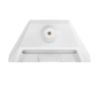 Satellite Adapter Mount Durable Multifunctional 1/4 Inch Nut Pole Mounting Bracket for Mini Antenna Kit PC Fiberglass Material