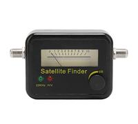 Satellite Detector, Professional Compact TV Strength Meter with LCD Display, Sensitive Digital Satellite Finder for Quick Dish Alignment and Night Use