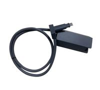 Satellite Ethernet Adapter Durable Rubber Red Copper Rectangular Cable Adapter for Generic Satellite Internet V2 with Rectangular Antenna Easy Installation Stable Connection for