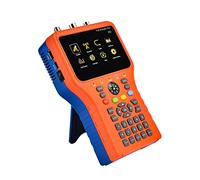 Satellite Finder Meter DVB-S2/T2/C Combo HD Digital H.265 HEVC MPEG-4 with High-Resolution LCD Screen for Signal Measurement, 2pcs