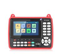 Satellite Finder, ST-5150 DVB-S2/T2/C COMBO HD Satellite Finder Meter H.265 HEVC MPEG-4 QPSK 8PSK 16APSK 4.3 Inch TFT LCD Screen