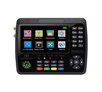 Satellite Finder, V10 Pro Satellite Finder Signal Meter TV DVB-S/S2/S2X/T/T2 COMBO Digital Handheld H.265