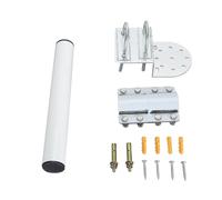 Satellite Internet Mount for Heavy Duty Universal Adjustable Antenna Mount Pole, Weatherproof Satellite Internet Wall Mount Roof Mount for V2 Rectangular Dish