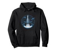 Satellite Orbit Graphic Aerospace Engineering Professionals Pullover Hoodie