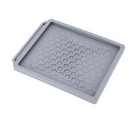 Satellite Protective Cover Grey Color Soft Silicone Lightweight Satellite Protective for Home Outdoor Cars