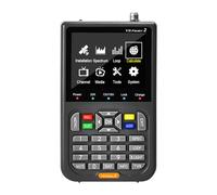 Satellite Signal Finder - Digital TV Meter with LCD Screen, Portable 4000mAh Tool | Accurate Satellite Dish Adjustment for Home, Caravan & Professional Setup