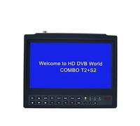 Satellite Signal Finder, Kpt-716TS Satellite Finder Cctv Camera Lcd 4.3 Inch DVB-S/S2 Signal Test With Av Usb