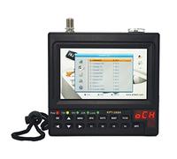 Satellite Signal Meter, DVB-S2 Satfinder Digital Satellite TV Receiver Finder Meter Modulator MPEG-4 Full HD Satellite Finder KPT 269H