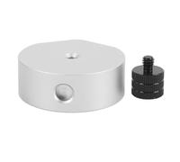 Satellite Tripod Adapter Satellite Tripod Adapter Aluminum Alloy Threaded Installation Fixed Adaptor Aluminum Alloy Material Clamp for Bracket