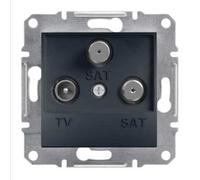 Satellite TV socket end (1 dB) without frame Asfora EPH3600171