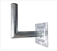 SATELLITE WALL MOUNT BRACKET DISH 60 80CM POLSAT HOTBIRD ASTRA L J POLE 25CM