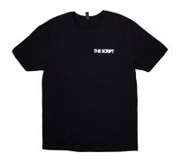 Satellites And Pocket Band Logo T Shirt The Script Black L