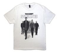 Satellites Photo Logo T Shirt The Script White XL