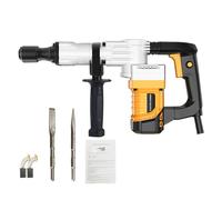 Saterkali Demolition Jack Hammer,1200W Electric Jack Hammer Heavy Duty Concrete Breaker Industrial Grade Concrete Demolition Hammer,Electric Chisel Hammer for Breaking Holes Trenching Chipping UK