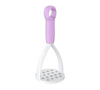 Saterkali Potato Masher Manual Potato Pumpkin Vegetable Crushing Tool Comminution Lightweight Purple