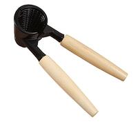 Saterkali Walnut Cracker Labor-Saving Corrosion Resistant Good Grip Nut Cracker for Home Black