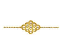 Satfale Jewellers 22K Real Certified Fine Abstract Design Womens Bracelet
