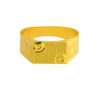 Satfale Jewellers 22K Real Certified Fine Yellow Gold Classy Design Men's Ring